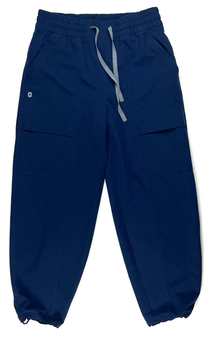 FIGS Technical Collection Navy Cargo Scrub Jogger Pants Size M